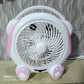 Cartoon Electric Fan Desktop Rotary Fan Student Dormitory Mini Little Fan,. 