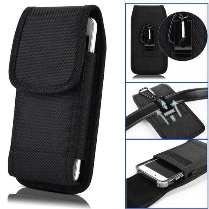 Nylon%20Holster%20Black%20Carrying%20Cell%20Phone%20Holder%20Belt%20Clip%20Holster%20Case%20Pouch%20For%20Mountaineering%20%20''5.2-5.5%20inch5.7-%206.3''%20-%20Image%203