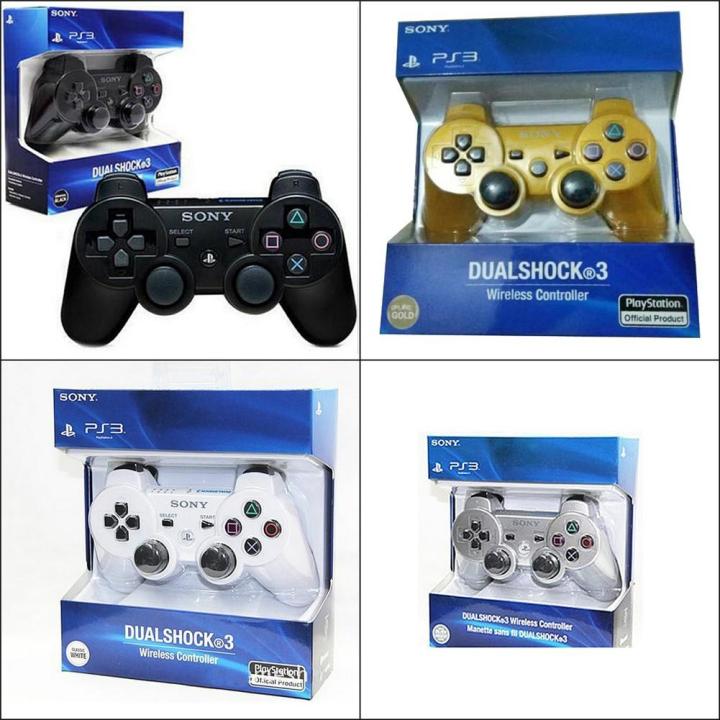 Sony Dualshock 3 Bluetooth Wireless Game Controller For PS3 (Silver)
