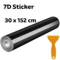 7D Carbon Fiber Wrap Sticker Waterproof for Car and Motorcycle. 