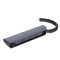 Type-C hub “HB12 Victory” USB-C to 4 ports USB3.0 converter. 