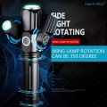 FL-R2Z2 Flashlight with zoom with 3 LED (L2 LED*1 + XPE LED*2). 