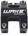 Wake Stem(Zeroငုတ်) Mountain Bike Stem Short Handlebar Stem for Most Bicycle, Road Bike, MTB, BMX, Fixie Gear, Cycling (Aluminum Alloy, Black). 