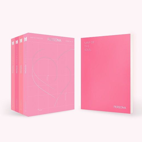 BTS MAP OF THE SOUL : PERSONA ALBUM Version 1 Official Album Unsealed (with V Pc card Official)