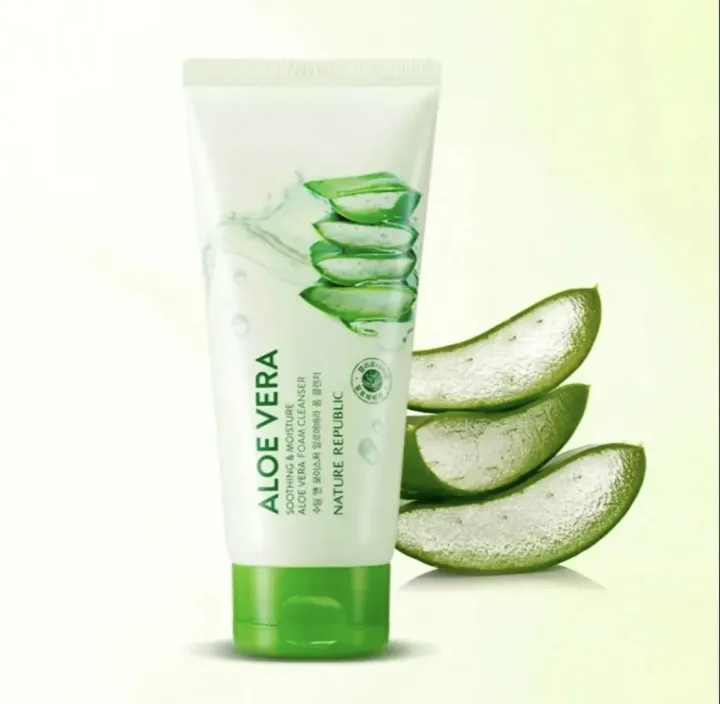 Nature%20Republic%20Aloe%20vera%20Herb%20Foam%20(150ml)(Exp:2025)%20-%20Image%202