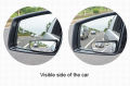 1 Pair Blind Spot Mirror Wide Angle Mirror 360 Degree Adjustable Convex Rear View Mirror Car mirror for All Universal Vehicles. 
