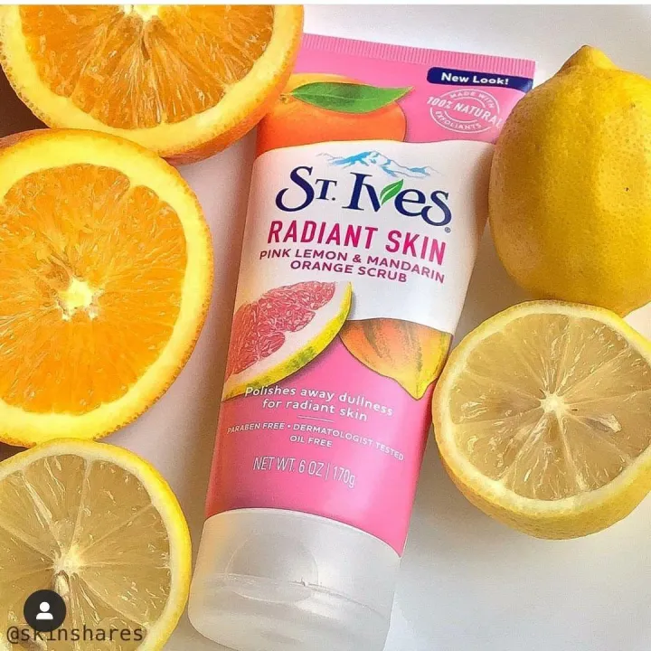 St.ives%20radiant%20skin%20pink%20lemon%20scrub%20170g%20-%20Image%202