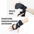 Half-Finger Gloves With Wrist Support/Weight Lifting Hand Gloves. 