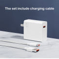 (Preorder) Xiaomi 67W Charger Set Fast Charger Charging Cable Set Fast and Safe Charging Type-C USB-A Charger Kit ဖုန်းအားသွင်းကြိုး. 