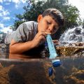 LifeStraw Personal Water Filter for Hiking, Camping, Travel, and Emergency Preparedness. 