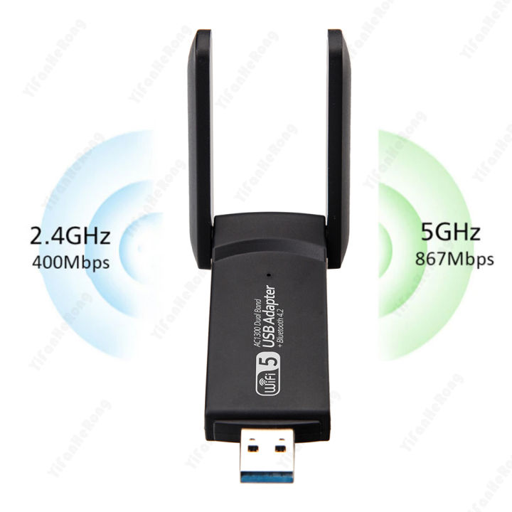 WiFi%20USB%203.0%20Adapter%201300Mbps%20BT%204.2%20Dual-Band%202.4GHz&5GHz%20Wifi%20Usb%20Network%20Card%20Wireless%20Receiver%20-%20Image%205