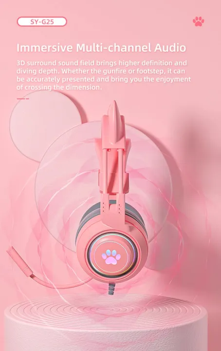 SY-G25%20Wired%20Headphone%20RGB%20Lighting%20Omni-directional%20Mic%20Over-Ear%20Computer%20Headphone%20with%20Cute%20Cat%20Ear%20for%20E-sport%20-%20Image%205