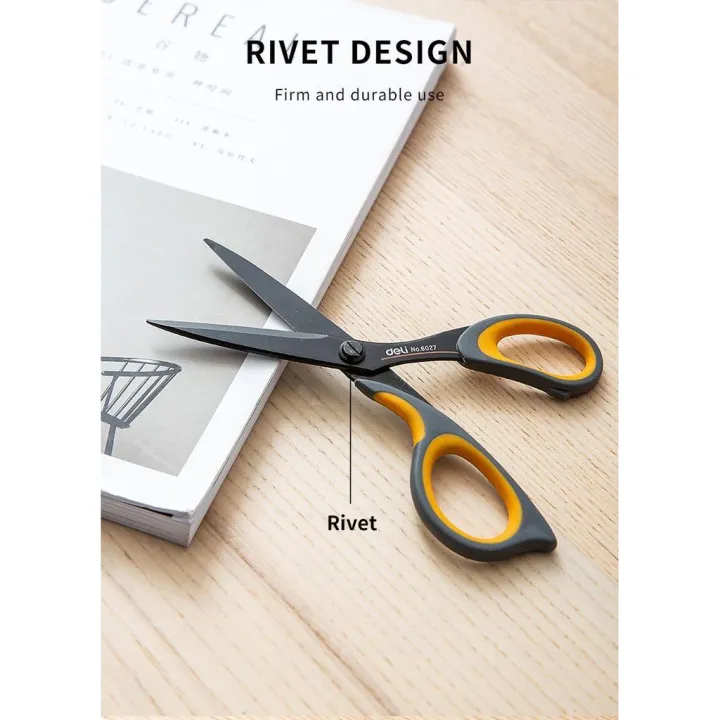 DELI%20Stainless%20Steel%20Black%20Blade%20Scissors%20Home%20Multi-function%20Office%20Anti%20Rust%20Scissors%20Stationery%20Handmade%20Craft%20Paper%20Fabric%20Cutting%20Tools%20-%20Image%206