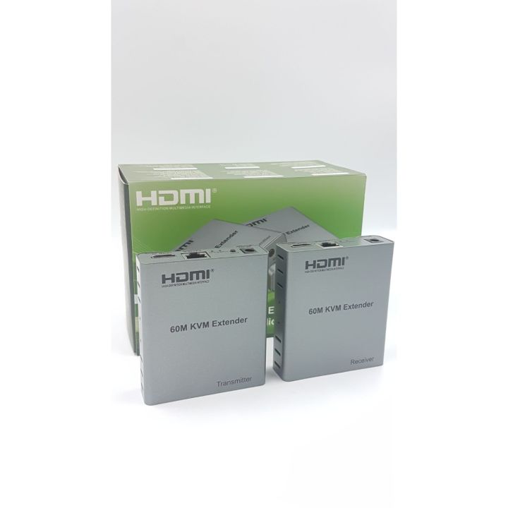 HDMI 60M KVM EXTENDER WITH AUDIO