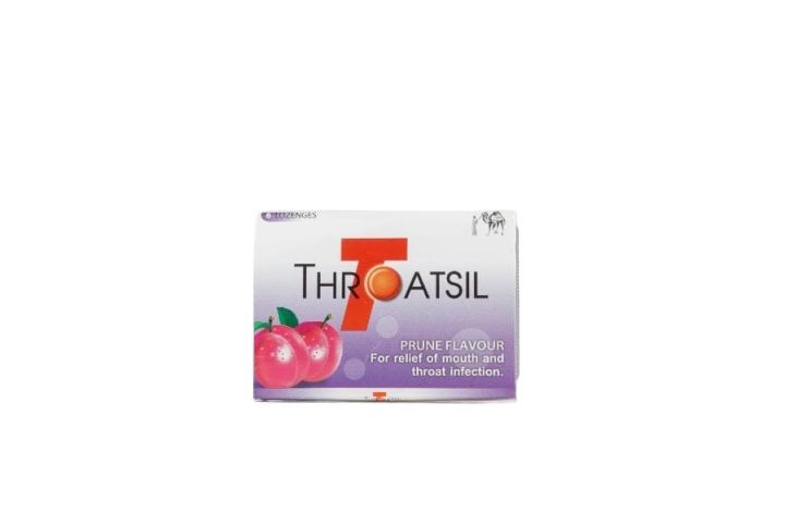 Throatsil Lozenges 6s (Prune Flavour) by Wellington Pharmacy