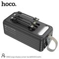 Hoco DB21 Large Display 80000mAh Powerbank with LED Light & Lanyard. 