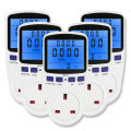 Backlight Digital Wattmeter 180V-250V Power Meter Electricity Consumption Energy Meter British Plug Household Power Metering. 
