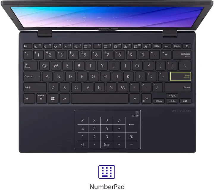 ASUS%20Laptop%20L210%20Ultra%20Thin%20Laptop,%2011.6%E2%80%9D%20HD%20Display,%20Intel%20Celeron%20N4020%20Processor,%204GB%20RAM,%2064GB%20Storage,%20NumberPad,%20Windows%2010%20Home%20in%20S%20Mode%20wit%20-%20Image%206