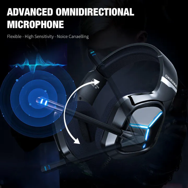 ONIKUMA%20X9%20Gaming%20Headset%20with%20Mic%20and%20Noise%20Canceling%20Gaming%20Headset%20with%20Mic%20and%20Noise%20Cancellation%20Headphone%20Gaming%20Headphone%20Wired%20Blue%20Light%20for%20PS4%20PS5%20PC%20XBOX%20-%20Image%205