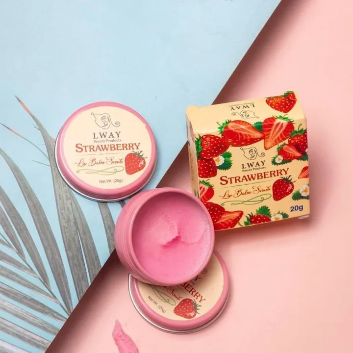 Lway%20Strawberry%20lip%20balm%20scrub%2020g%20-%20Image%202