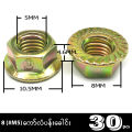 ရွှေရောင်ကော်လံပန်းခေါင်း Hexagon nuts with flange. 