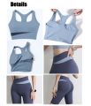 [Kiwis] Splicing Design with Two Colors Sportswear (Bra+Pant) for Women/Gym Wear/Sports Bra and short Pant/Short Set. 