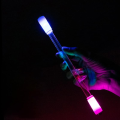New Design Luminous Light Spinning Pen Finger Rotating Pen Competition Skill Rotating Pen Aluminum Alloy LED Highlight Luminous Pen Head Skin-Friendly Anti-Slip Pen. 