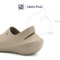(Preorder) Hello Polo, big toe shoes, very soft soles, light and comfortable, relieves foot fatigue, non-slip platform sandals, slip-on shoes, unisex fashion, model HP8024, size 36 - 45  အမျိုးသားစီးဖိနပ်. 
