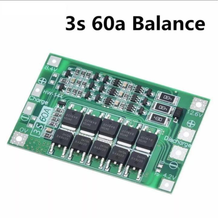 3S 12V BMS for Li-ion , Lithium 18650