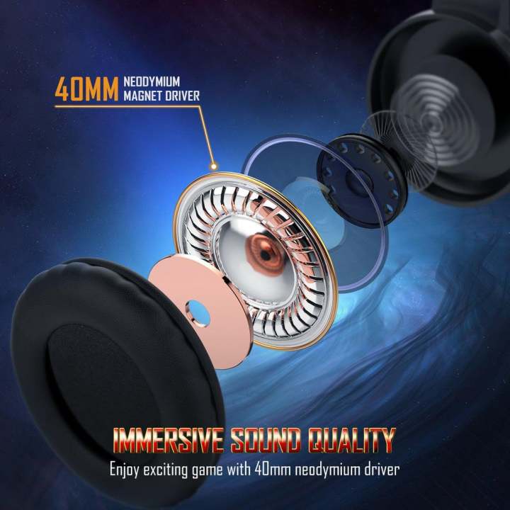 Tech%20Xtreme%20ONIKUMA%20K19%20Professional%20Game%20Headphone%20with%20MIC%20RGB%20LED%20Backlight%20Wired%20Gamer%20Headset%20Noise%20Canceling%20ForPC/PS4/XBOX%20-%20Image%206