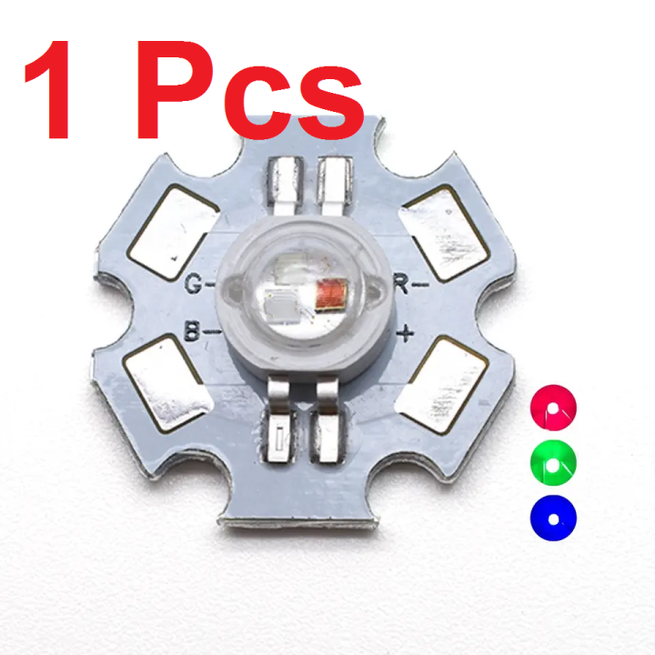 3W RGB 4Pin LED with PCB