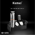 Trimmer for Men/Proffessional Hair Clipper for Men, Multi-Function, All in one Grooming kit, Model KM-5898. 