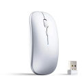 🖱️Silent Wireless Mouse [Battery Level Visible] 🔕 Slim & Rechargeable 🔋🖱️. 