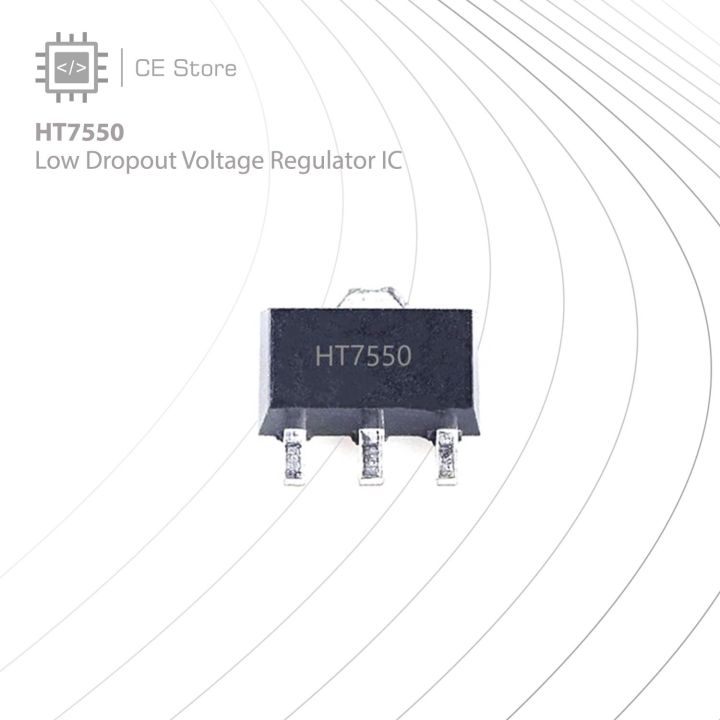 HT7550 Low Dropout Voltage Regulator IC - CE Store