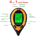 🌱4-in-1 Soil Meter📏မြေစိုထိုင်းဆ💧pH🌡️အပူချိန်🌞အလင်း⚖️. 