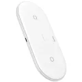 Wireless charger “CW23 Dual power” tabletop charging dock. 