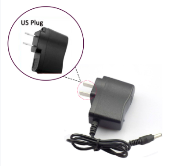 DC 4.2V Travel Charger Adapter with (3.5x1.35)mm Male Jack
