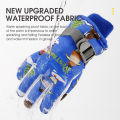 (Preorder)WEST BIKING Kids Ski Gloves Waterproof Skiing Snowboarding Gloves Snow Bike Gloves Girls Children Riding Gloves ကလေးလက်အိတ်. 