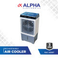 Alpha RECHARGEABLE AIR COOLER RAC200BT Powerful Motor:40 watts Voltage 220-240 Power 50W Easy Mobility. 