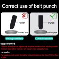 DIY Hand Craft Multi-function Puncher 6-Different Size of Punch Hole Automatic Book Drill School Office Household Shop Use Puncher Tool Set. 