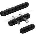 Cable Clips, Cable Management Clips, Silicone Adhesive Wire Cable Holder. 