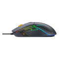NUBWO X44 VISITOR Gaming Mouse White/Black/Mint Green Macro gaming mouse RGB lighting, DPI adjustment up to 12800 DPI. 