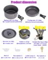 Camping cookware set for 2-3 persons (First Place). 