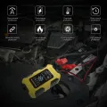 Foxsur 12V10A 24V5A Lithium Iron GEL Lead Acid AGM LiFePo4 Motorcycle Car Battery 7-stage Smart battery charger. 