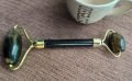 Tiger's eye face roller imported,  ကျားမျက်လုံး ကျောက် မျက်နှာလှိမ့်တံ. 