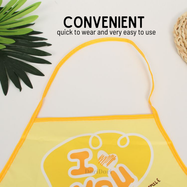 Apron%20for%201%20PCS%20Children%20Cartoon%20Apron%20Kitchen%20Art%20Baking%20Arm%20Sleeve%20Animal%20Waterproof%20Apron%20Kids%20Painting%20Apron%20with%20Colorful%20Aprons%20-%20Image%209
