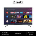 Nikoki N43FL19 Official Android Smart TV with Voice Control. 