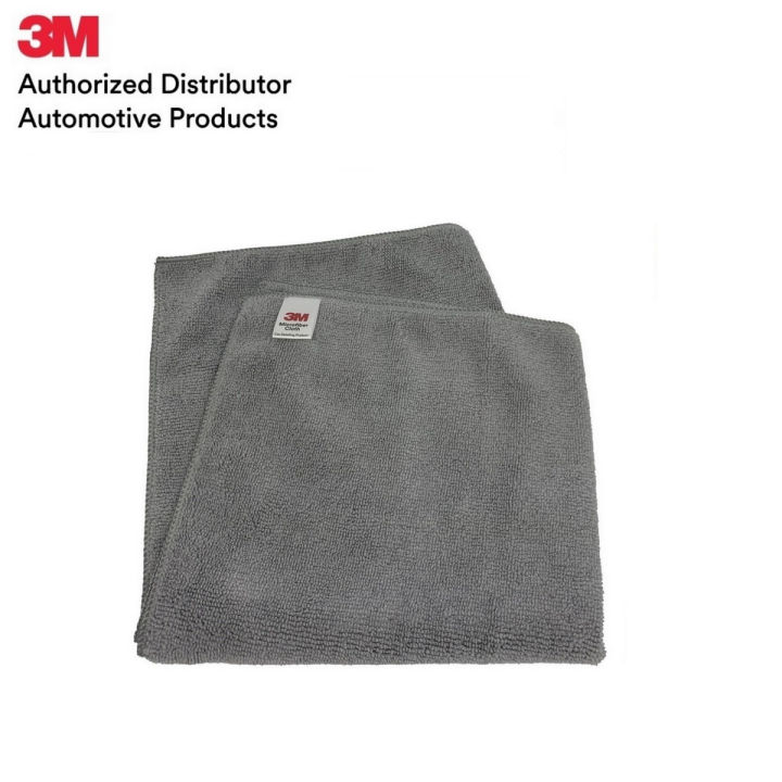 (Preorder)%C2%A0%203M%E2%84%A2%20Microfiber%20Detailing%20Cloth,%20Gray,%20Microfiber%20Car%20Cleaning%20Cloth,%2040x40cm%20-%20Image%202