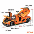 (Preorder) Model 1:24 Koenigsegg Jesko Alloy Car Model Car Diecast Sound Light Lover Car Birthday Collection For Children Metal Gift Boy Toys ကလေးကစားစရာအရုပ်ကား. 