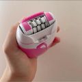 KEMEI brand hair epilator အမွှေးနှုတ်စက် *with lithium battery or usb charge (recommends for armpit,bikini line, hands, legs for both men & women) *. 